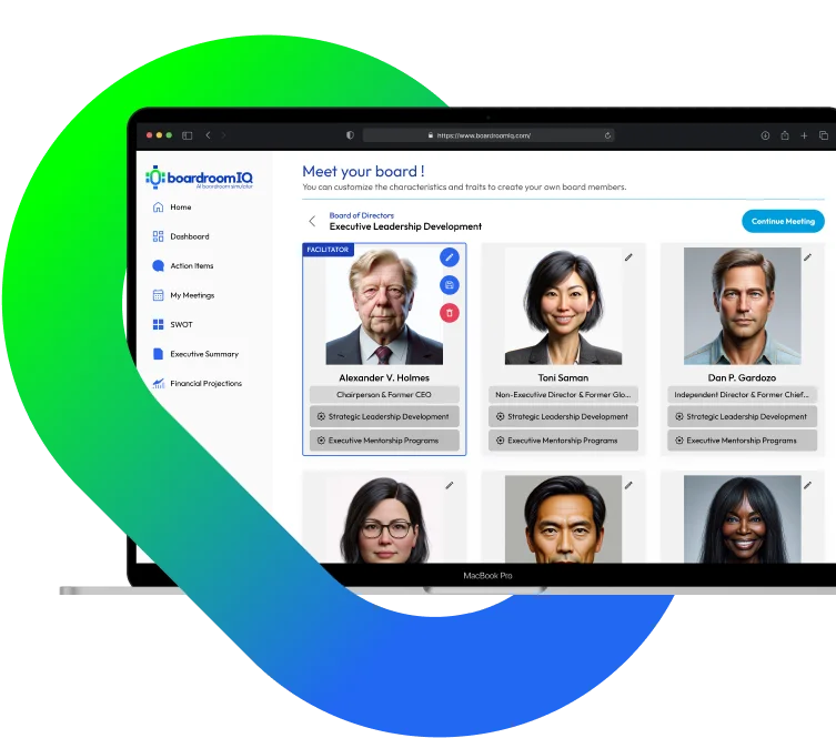 AI-powered Boardroom for Strategic Growth