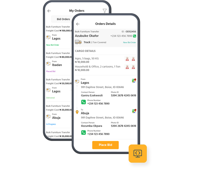 Online Logistics Platform Development