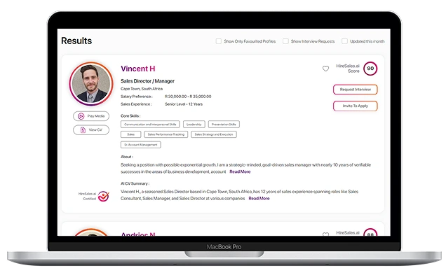 Hire & Sales - AI Recruitment
