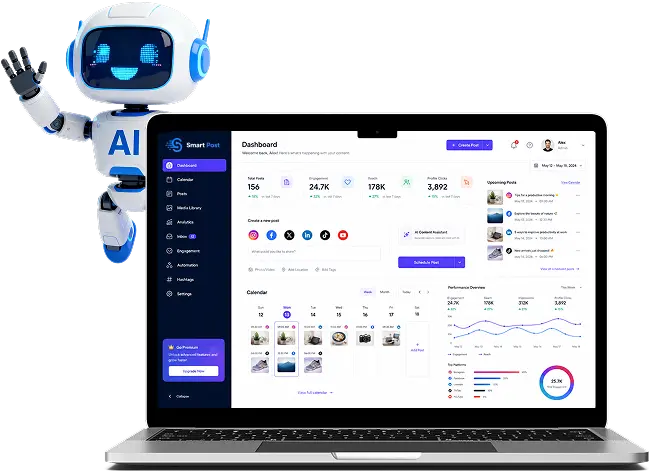 AI Automation  Platform for Social Media