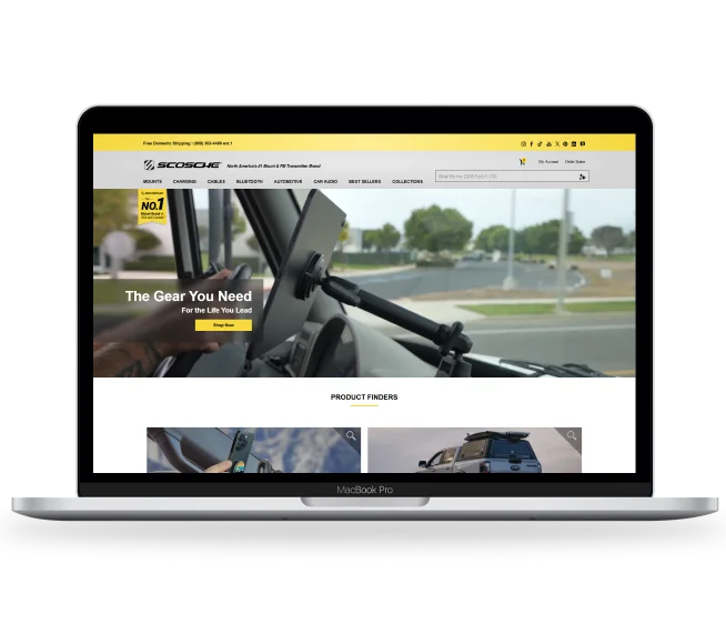 Scosche Ecommerce Platform 