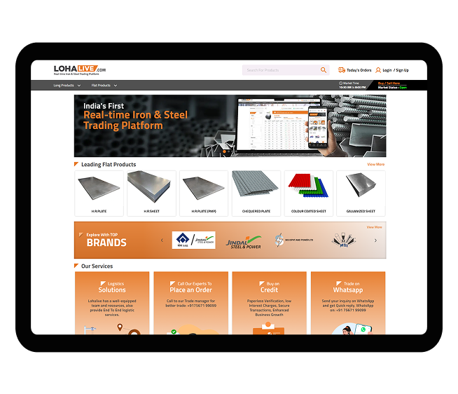 Lohalive: Real‑time Steel Trading Platform