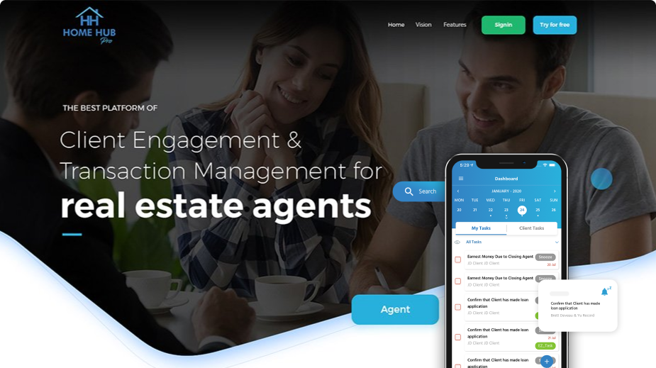 Home Hubpro  Real Estate