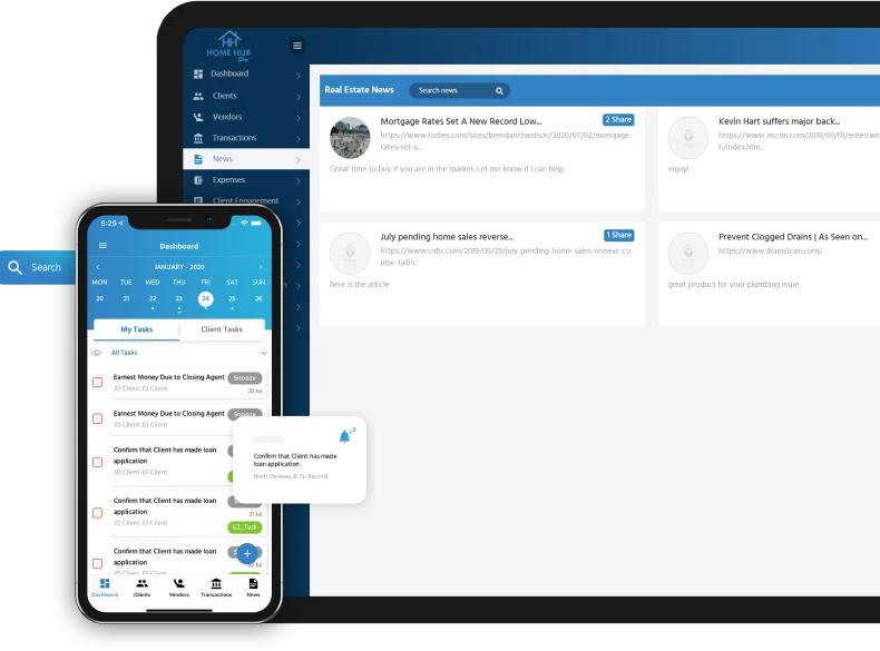 Smart Platform for  Real Estate Agents