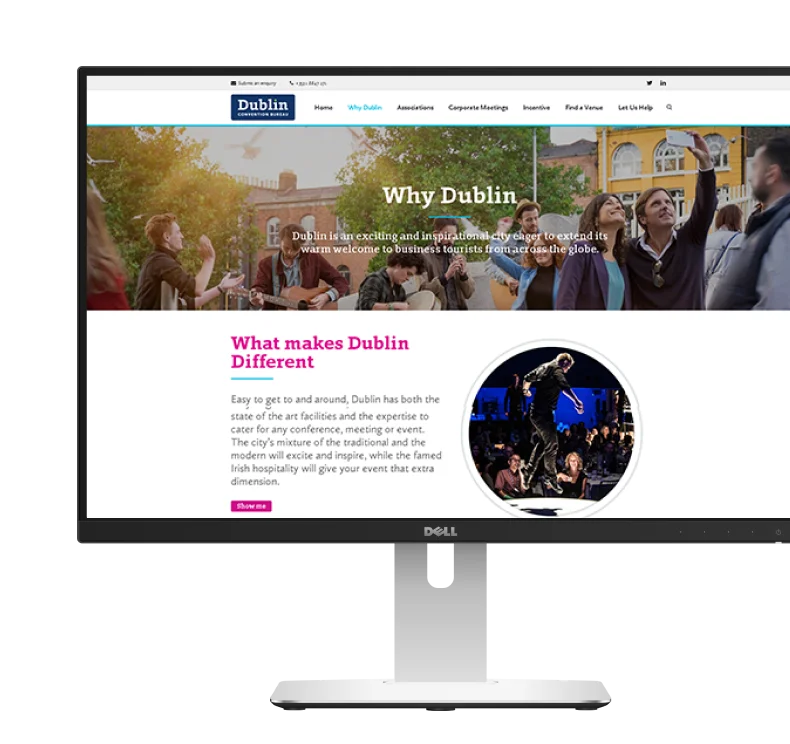 Business Tourism Portal for Dublin